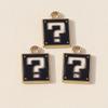 Duarte 20Pcs/Lot Cute Mini Colorful Enamel Question Mark Charms Pendants for Jewelry Making Necklaces Earrings DIY Crafts Supply