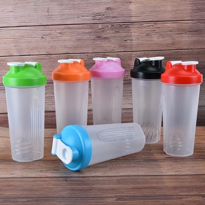 Protein Shaker Blender Mixer Flasche Sport Fitness Fitnessstudio 600 ml Kostenlose Shaker Flasche