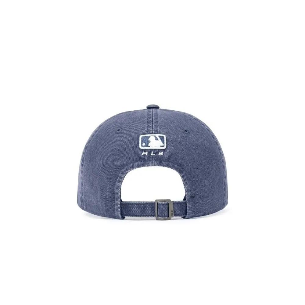 Unisex Vintage Damaged Curve Logo Unstructured Ball Cap 3ACPV106N-43NYL