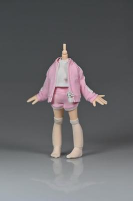 Figure for TBLeague and Other Elementary GS Innocent Beautiful High School Gym Long Sleeve Stockings Set and Head Not [TOYBARJAPAN] 1/12