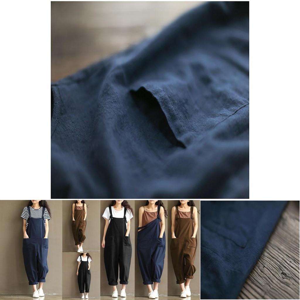 Stylish Womens Loose Jumpsuit With Comfortable Sleeveless Design And Wide Leg Fit