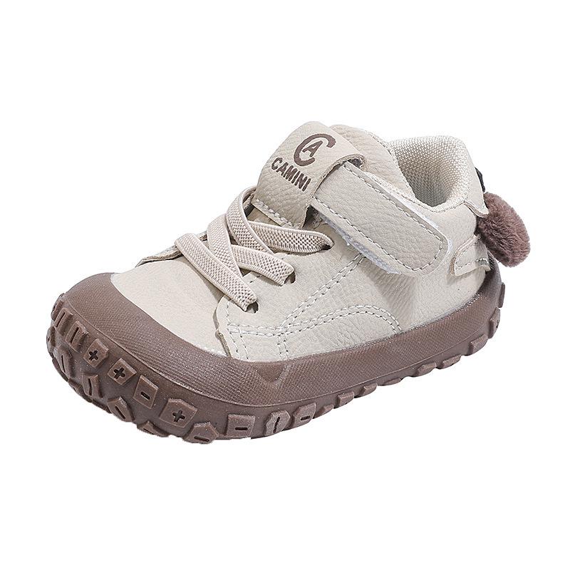 Spring & Autumn Korean-Style Casual Soft Sole Walker Shoes for Toddlers (1-3 Years) - Unisex, Comfortable, Anti-Kick