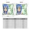 Konata Izumi L-Lucky S-Star Pillowcases Novelty Pillow Case For Living Room Chair Square Pillow Cover