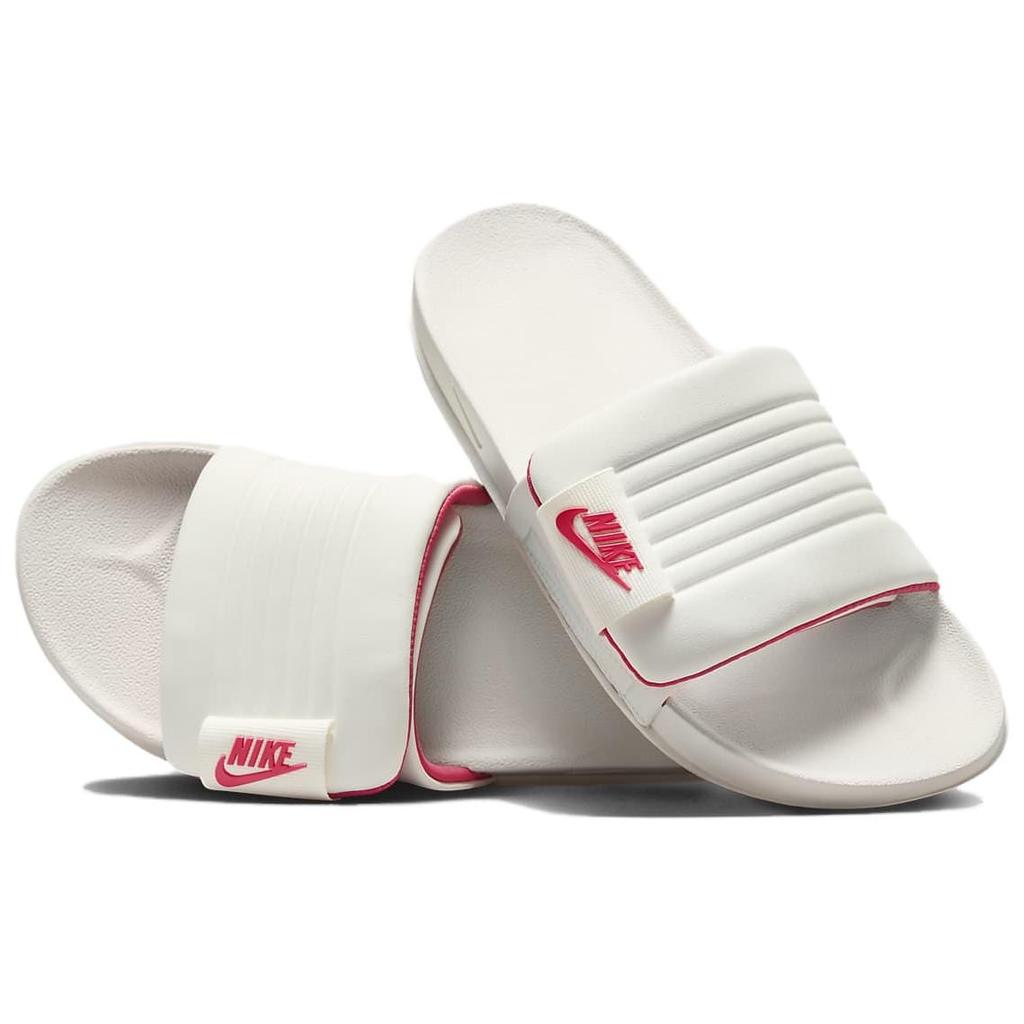 Nike Offcourt Adjust Slide Slippers Dames Wit Roze DV1033-102