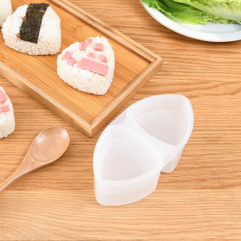 Diy Sushi Mold Onigiri Rice Ball Food Press Triangular Sushi Maker Mold Japanese Home Kitchen Bento Accessories Tools