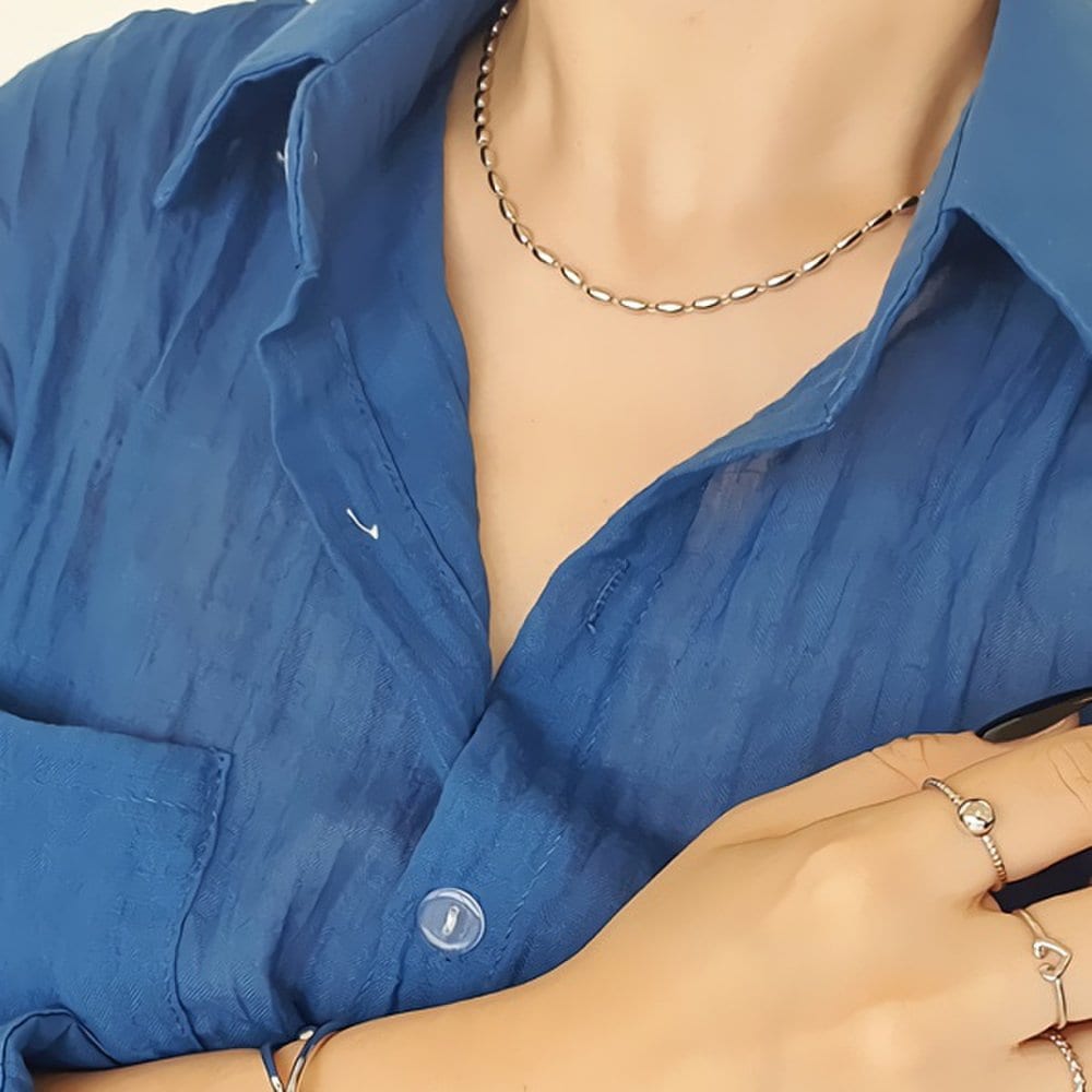 Women's Bean Ball Necklace (I Like It Because It's Lightweight)