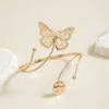 Punk Style Geometric Starfish Adjustable Opening Cuff Bracelet For Women Fashion Metal Arm Jewelry