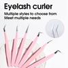 False Eyelash Extension Tweezers Stainless Steel Professional Beauty Eyelash Grafting Extensions Tools High Precision Tweezers