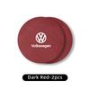 2pcs Car Suede Coaster Water Cup Holder Drink Pad Auto Interior Accessories For Volkswagen VW Jetta Golf Beetle CC EOS GTI zr4