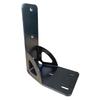Staffa di Montaggio Tenda Robusta, Accessori in Acciaio Resistente Nero, Supporto Compatibile Porta Tenda per Portapacchi Camper