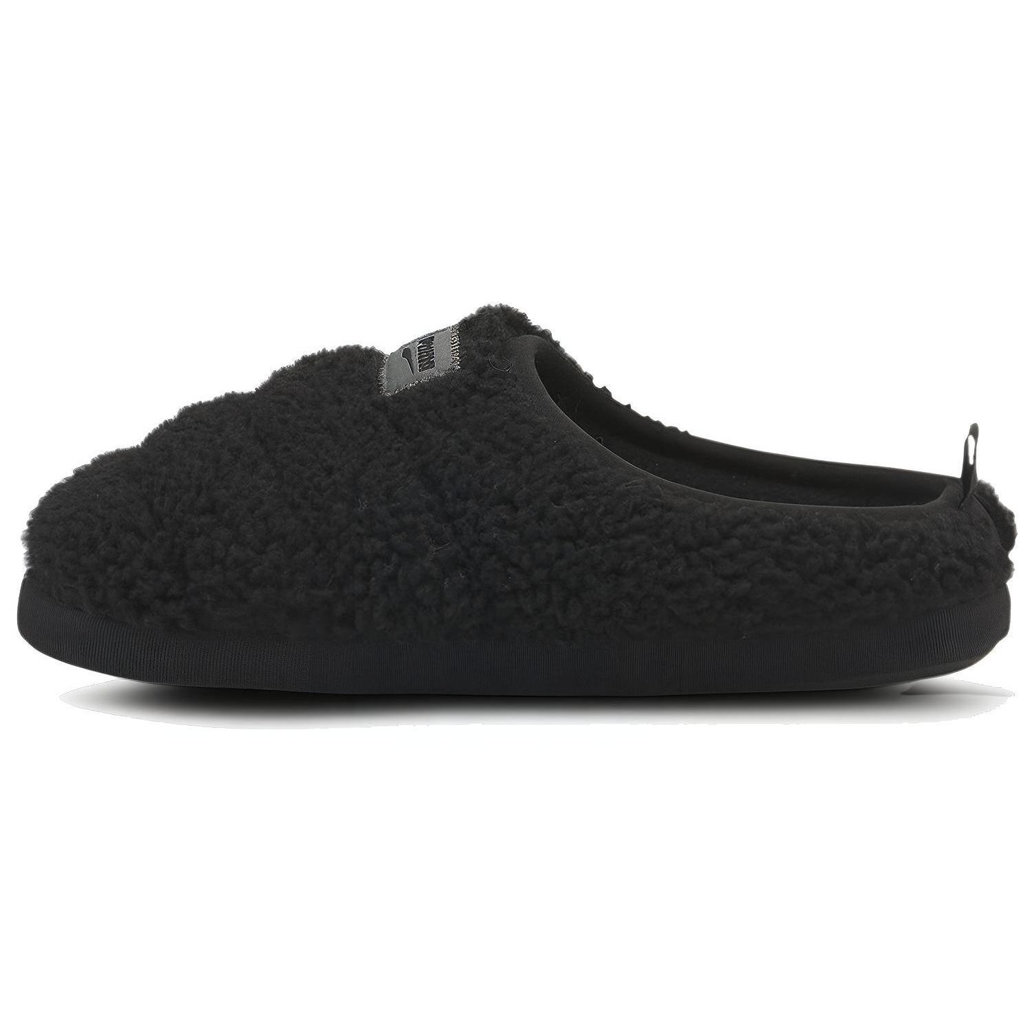 PUMA Scuff Sherpa Slippers Black Men s 384943-02 EU 38