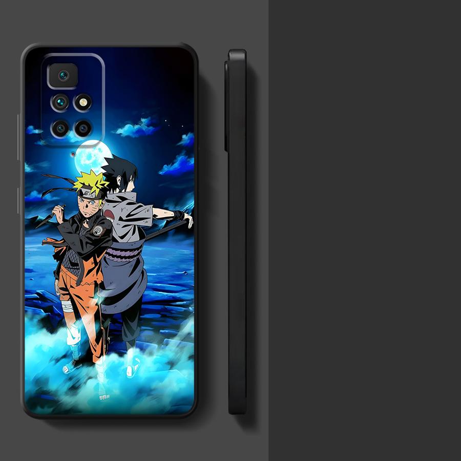 

Cool Uchiha Sasuke Black Soft Phone Cover Case for Xiaomi Redmi 9 13C A5 10 12C K40 K80 Pro A3 14C A1 A2 Plus A4 Redmi 10