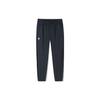 Solid Color Lace-Up Sports Casual Pants Men Bottoms Black 152230504-2
