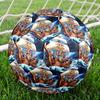 One Piece Print Size 5 Soccer Ball, Standard Match Football for Sports Game and Team Practice, Ideal Gift for Soccer Fans