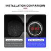 For VW VOLKSWAGEN 2026 New 2Pcs Car Water Cup Anti-slip Pad Carbon Fiber Holder Mat For GTI Tiguan Passat B5 B6 B7 CC Jetta MK5
