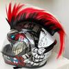 Creative Personality Motorcycle Electric Helmet Decoration Mohawk Wig Hair Motorbike Helmet Accessories Stickers Cosplay Styling