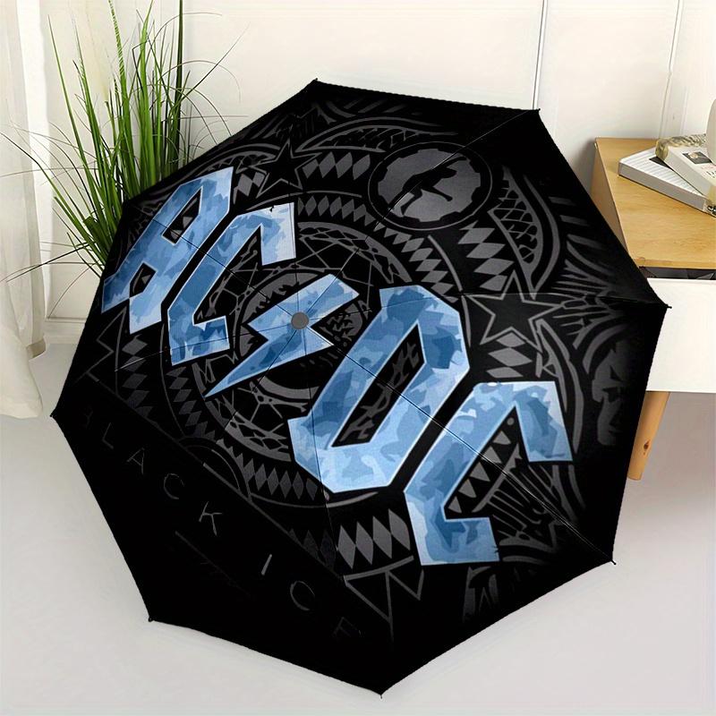

Футболка AC/DC Black Ice Официальный лицензионный товар Зонт Милый зонт с милым дизайном, Компактный складной зонт-трость 3 сложения для мужчин и женщин