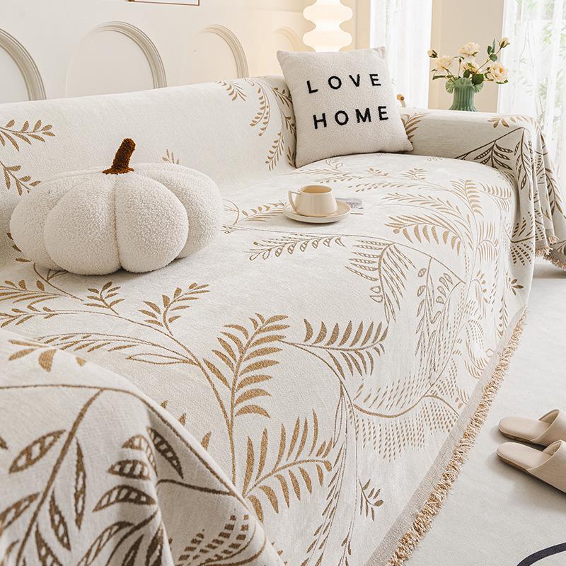 Universal Chenille Sofa Cover: Anti-Scratch, Full Wrap, Four Seasons