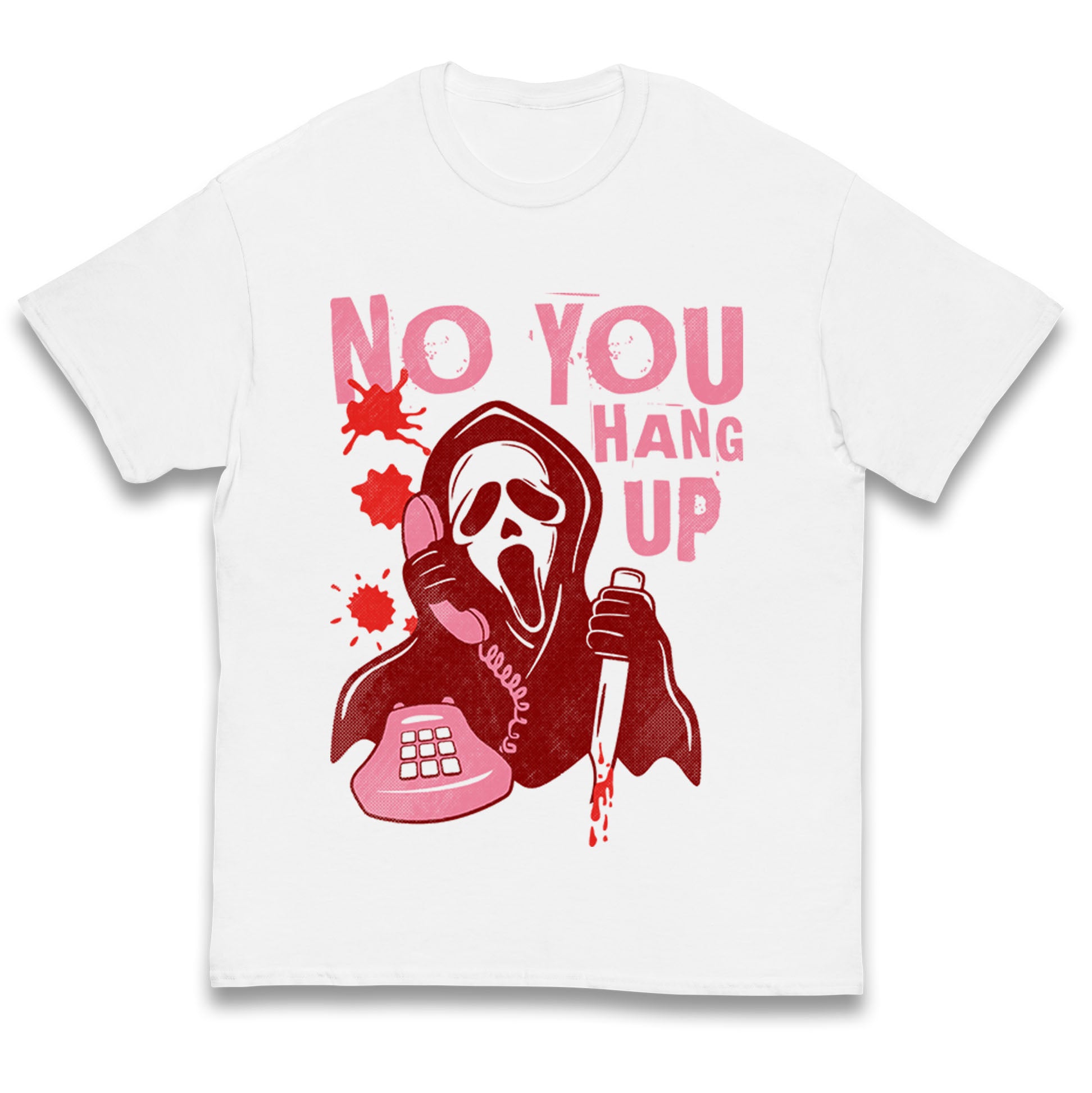 Ghost Face No You Hang Up Halloween Kids T Shirt 120