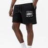 Corteiz Devil Island Print Sweat Shorts Streetwear Hip Hop Loose Fit Casual