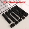 1Pcs 10A/20A/60A Bass Fixed Type Connector Base Connection Terminal Block Cable Connector JX5 Dual Row Terminal Blocks