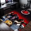 1PC Hot Chili Music  Rug for Livingroom,Bedroom, Palyroom, Chair Rug, Area rug, Game Carpet, Large Size Rug Fan Christmas gift