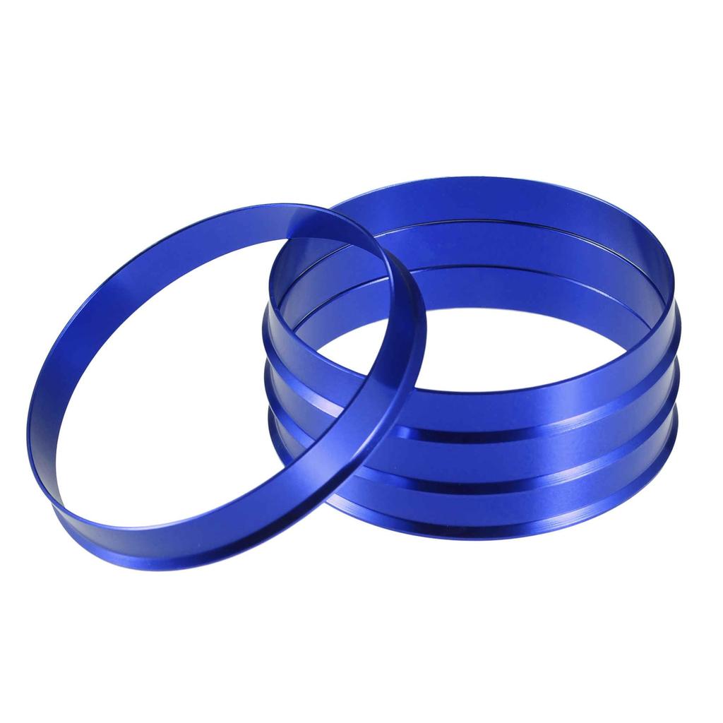 A ABSOPRO Car Hub Centric Ring OD65.1mm ID63.4mm Aluminum Alloy