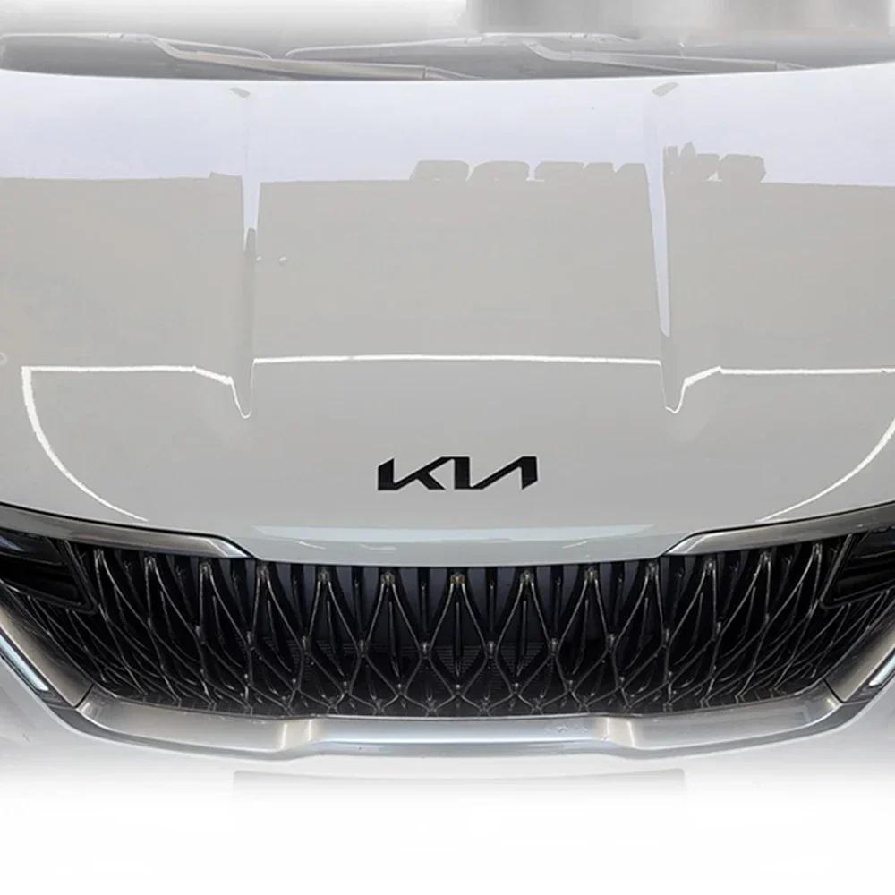Car Front Hood Rear Trunk Letter Emblem Badge Sticker for KIA CARNIVAL SPORTAGE K3 KX3 K5 KX5 Ceed Rio Soul Forte Optima Stinger VP5