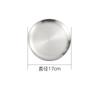 Stainless Steel Round  Food Storage Tray Korean Style Steak BBQ Buffet Plates Durable Thicken Shallow Dishes Kitchen Tools
