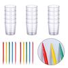 Sturdy Resin Measuring Cup Set Easy Cleaning Multipurpose Crafting Tool for Enthusiasts