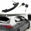 Car Exterior Door Handle Lock with 2 Keys for MK3 377837205 373837205 Replacement Door Handle Auto Accessories