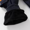 Boys Winter Sports Pants Fleece Lined Cartoon Sweatpants Casual Long Trousers for Kids