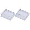  2/4/8Pcs Clear Shower Curtain Holder Clips To Wall Clamps for Indoor and Outdoor