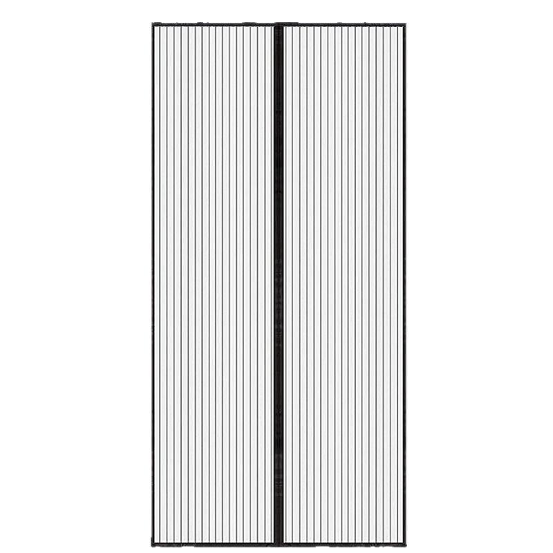 Ușă magnetică cu plasă anti-țânțari, de vară, cu întrerupător automat, anti-țânțari, anti-insecte zburătoare, perdea de ventilație pentru ușă, material textil, uz casnic