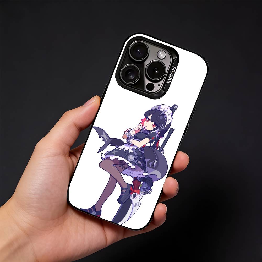 ZZZ E-Ellen Joe Phone Case For iPhone17, 16,15,14,13,12 Pro Max Black Candy Matte Shockproof Cover iPhone17promax