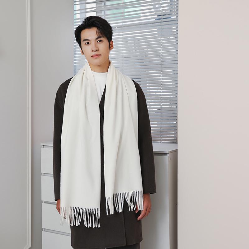Wool and Cashmere Winter Scarves for Men, Women, and Boys - Stylish and Warm