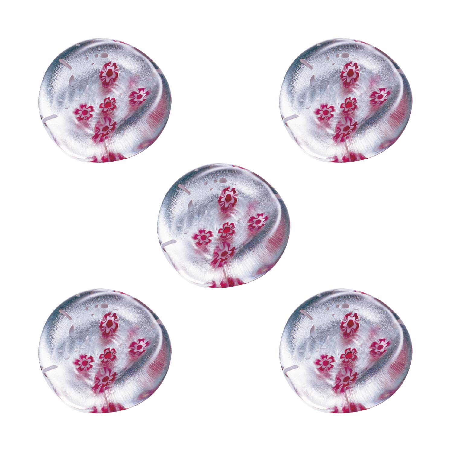 

Aderia Tsugaru Biidoro Spring Chopstick Cherry Blossom Set of Made in Stylish and Cute Glass Gift for Housewarming Wedding Small Gifts for Retirement