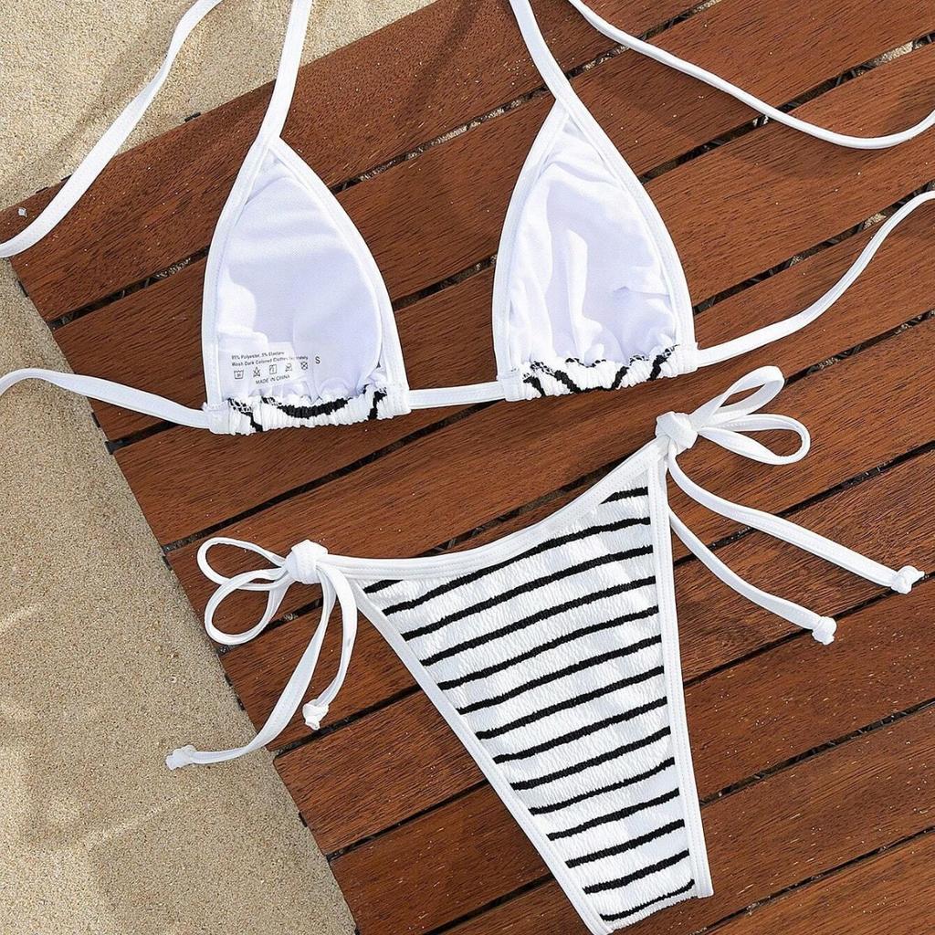 Tie Side Bikini New Western Style Sexy Beach Swimwear