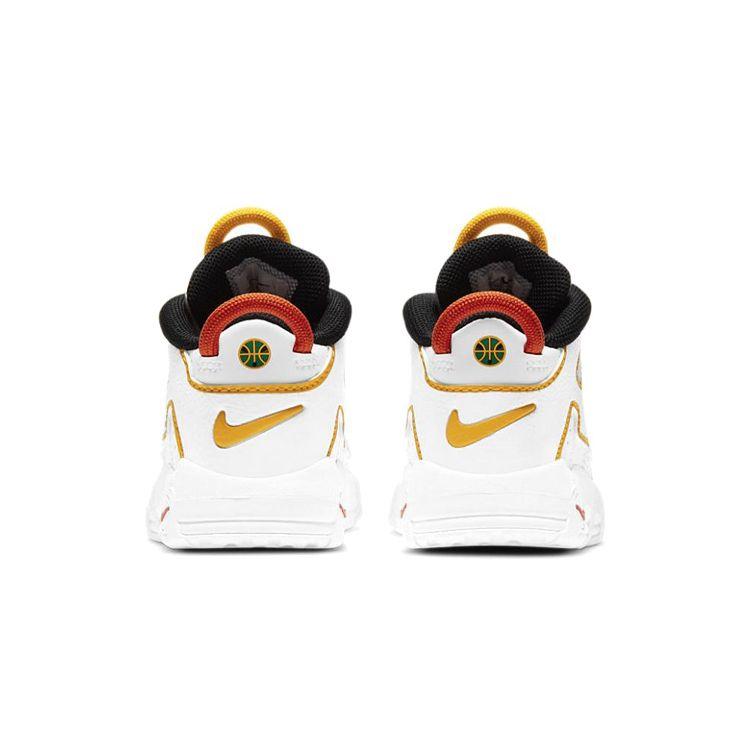 Nike Air More Uptempo TD Roswell Raygun Baby Sneakers White Team-Orange Black DD9287-100
