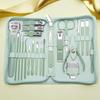 Stainless Steel Nail Grooming Kit with Storage Case Fingernail Trimmer Suit Nail Care Tool  Home