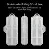 Outdoor Fishing Tool Box Portable Fishing Tackle Box Fishing Tool Baits Lures Box Double Sided Baits Lures Organizers