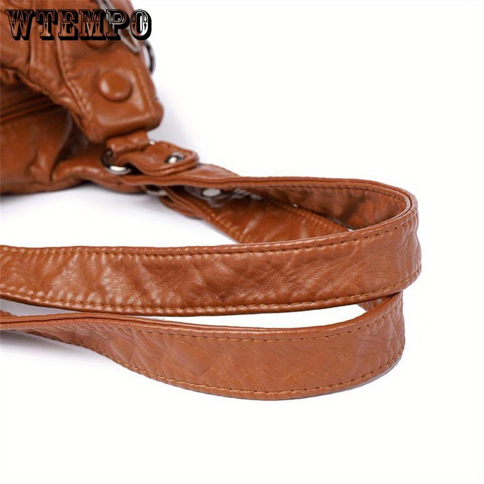 Luxuriöse Handtasche aus PU-Leder für Damen mit mehreren Taschen, lässige Designer-Umhängetasche, Crossbody-Stil, vielseitig für den täglichen Gebrauch