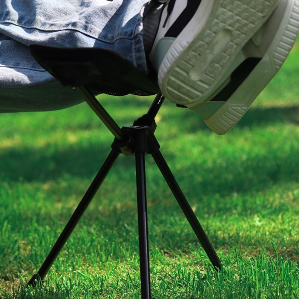 Aluminum Alloy Chair Footrest Camping Foldable Chair
