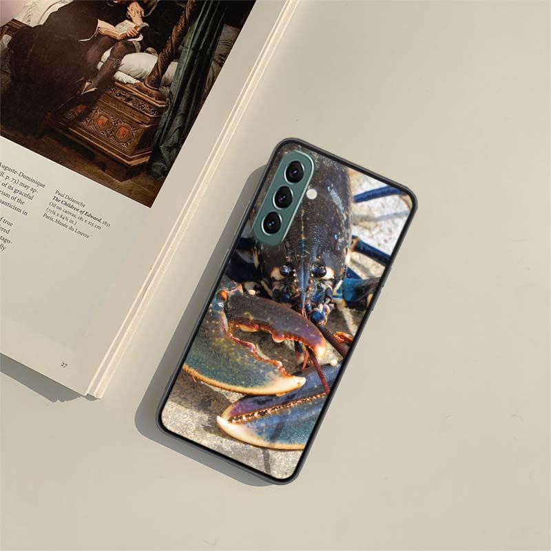 Live Lobster Phone Case for Samsung A54 A14 A24 A34 A17 A37 A57 A55 A35 A25 A15 A07 A05S A04S A12 A22 A32 A52S A72 Galaxy Note 2