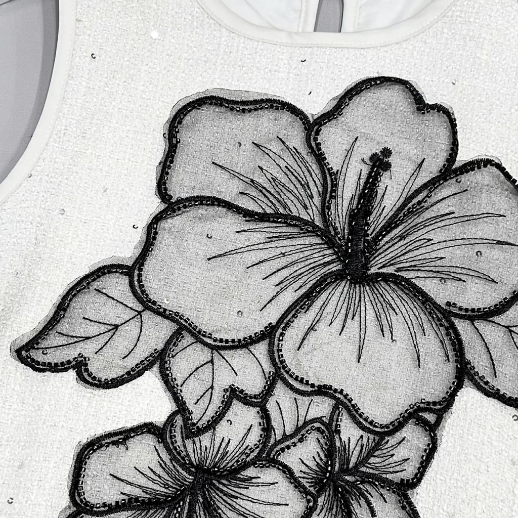 Oversized Flower Patches Applique Diy Crafts for Jeans Hat Bag Scarf Curtain Clothes Accessories Badges Sew On