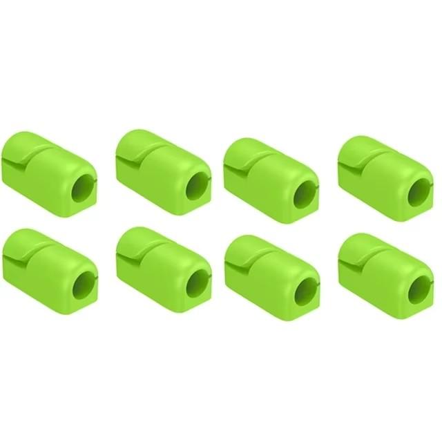 Kabelclip-Organizer Desktop-Kabelmanagement-Basis Klemme Befestigungselement Selbstklebend Silikon Praktische Netzkabelklemme Feste Schnalle