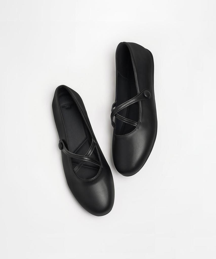 Chaakan Jacker Strap Mary Jane Flats (3 Colors) Pmltr1H816