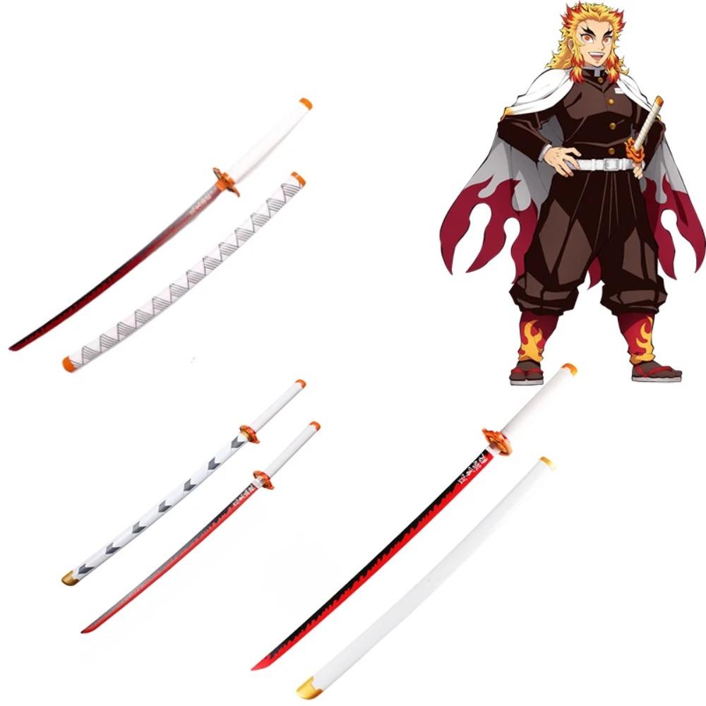 

72/104 см Катана Демонобійник Kimetsu No Yaiba Лезо Аніме Косплей Реквізит Танджіро Міцурі Реальний Розмір Японська Катана Шабля Дитяча Іграшка 72cm