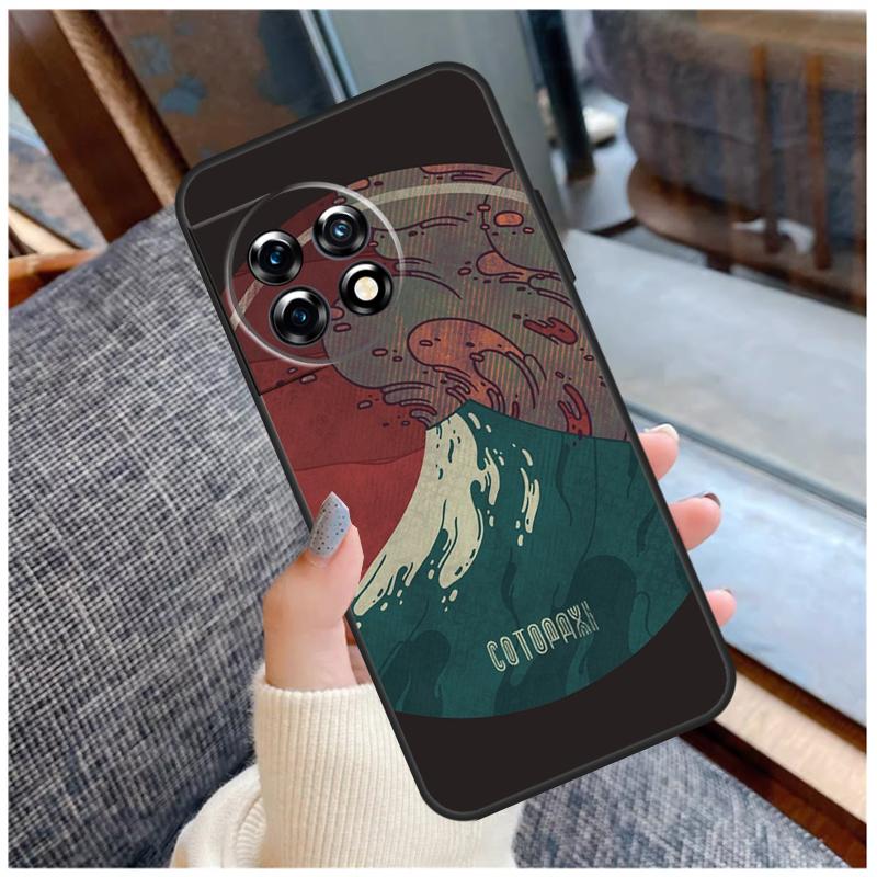 Japanese art Mount Fuji Case For OnePlus 15 13 12 11 10 9 Pro 13R 13T 12R 10T 8T Nord CE 5 2 3 4 Lite N20 N30 Coque