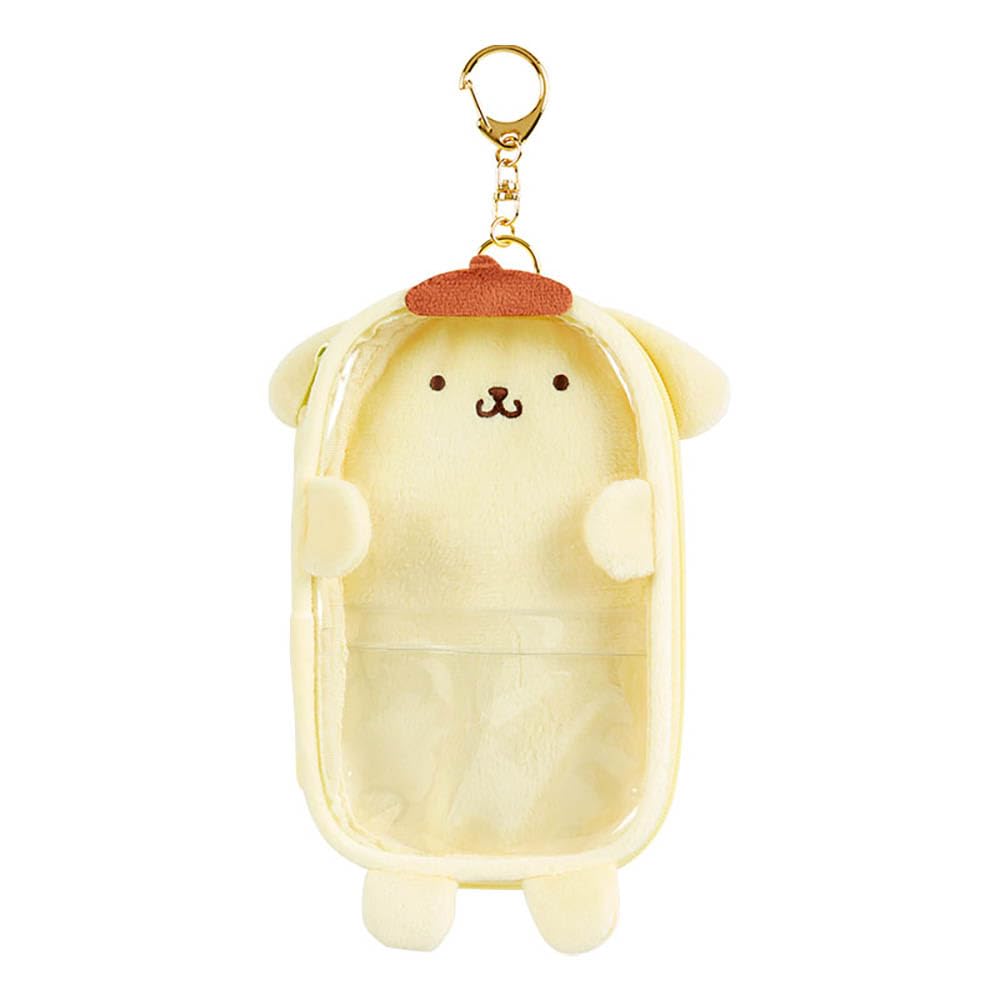 Sanrio Acrylic Stand Holder Storage Approximately 14cm x 8cm Item 650463 (Enjoy Idol) Pompompurin. size (height) (width). number